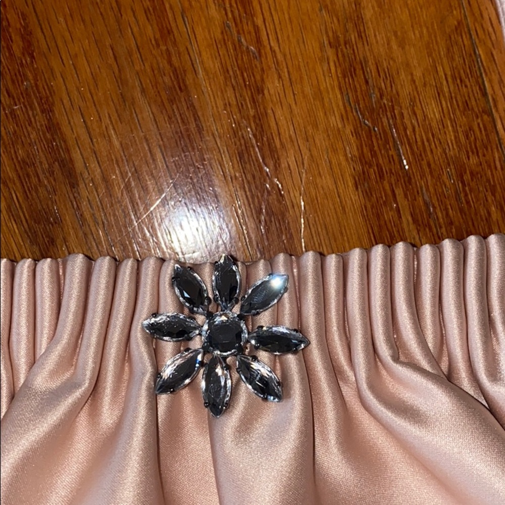 Pink Satin Nicole Miller Evening Bag - Picture 2 of 8